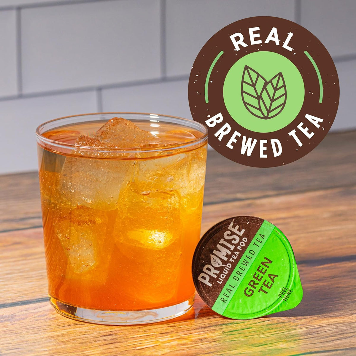 Promise Tea by Java House - Cold-Brewed Tea Concentrate Pods - Ethically Sourced - Green Tea - Pack of 12