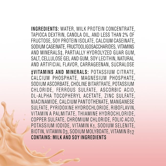 BOOST Glucose Control Ready to Drink Nutritional Drinks, Creamy Strawberry, 8 fl oz Carton (4 x 6 Packs)