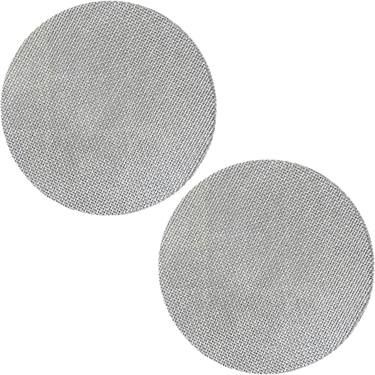 2 Pack 51mm Espresso Puck Screen, Reusable Coffee Filter Screen for Portafilter Filter Basket, 1.7mm Thickness 150μm 316 Stainless Steel, Compatible with Espresso Machine