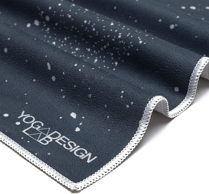 Yoga Design LAB | The Hand Towel | Premium Non Slip Hand Towel | Designed in Bali | Colorful Eco Printed + Quick Dry + Soft | Hot Yoga, Bikram, Ashtanga, Sport, Barre, Travel (Celestial)