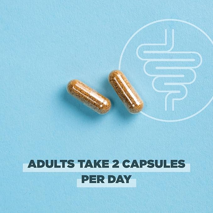 Ancient Nutrition Regenerative Organic Certified Probiotics for Gut Recovery, Probiotics Gut Recovery, for Healthy Digestion and Immune System Function Support, 50 Billion CFUs* Per Serving, 60 Count