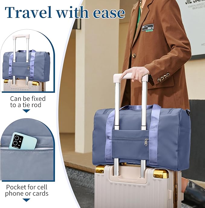 Supercenter Gym Bag, For Both Men and Women, Foldable, With Shoe Compartment and Wet/Dry Compartment