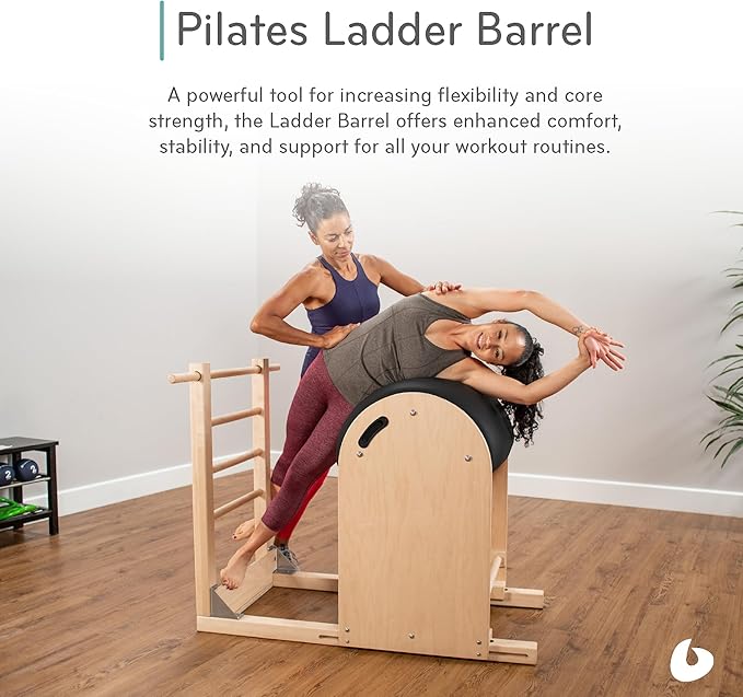 Balanced Body Ladder Barrel Pilates Equipment, Pilates Exercise Equipment for Building Strength and Flexibility, Strength-Training Tool, Workout Equipment for Home Pilates Gym or Studio Use