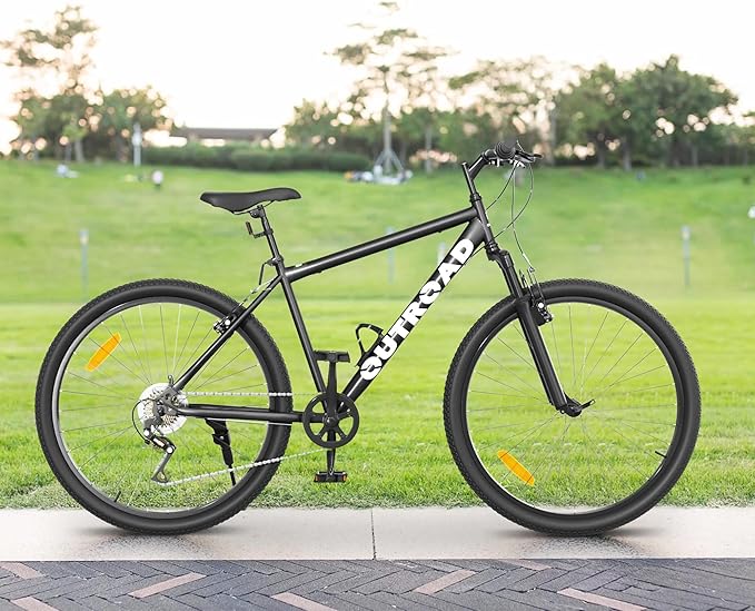 Betterland 26 Inch Mountain Bike, 7/21Speed Adult Bicycle with Dual V Brakes,Front Suspension, High Carbon Steel Frame, with Adjustable Ergonomic Seat Bicycle