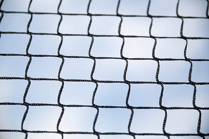 20x10 Foot Lacrosse Backstop, 200 Sq Feet of Protection Perfect for Lacrosse, Soccer, Baseball, Basketball. Hockey, Best Lacrosse Net, Baseball Net, Sports Netting for Backyard