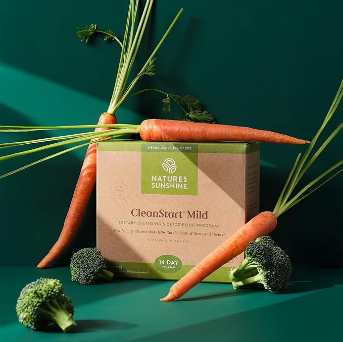 Nature's Sunshine CleanStart Mild, 56 Packets | Powerful Herbal Detox that Supports Natural, Everyday Cleansing of Waste from the Body