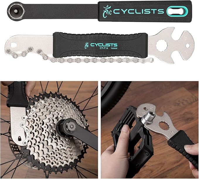 Bike Tool Kit with Storage Case - 35 PCS Bicycle Repair Tool Set Portable - Bike Maintenance Tools for Road Bikes and Mountain Bikes