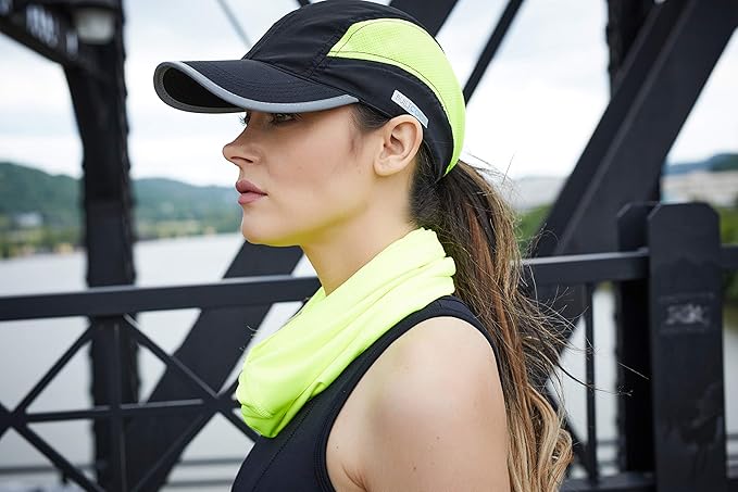 BUILTCOOL Adult Cooling Baseball Hat ??Men & Women Moisture Wicking, Mesh Back, Lightweight, Performance Ball Cap