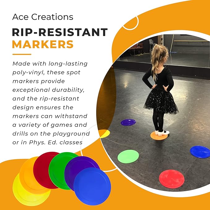 9 Inch Poly Vinyl Spot Markers