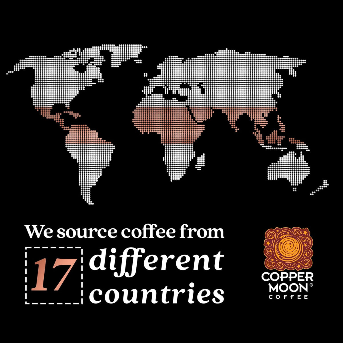 Copper Moon Single Serve Coffee Pods for Keurig K-Cup Brewers, Dark Roast, Rainforest Reserve Blend, 36 Count