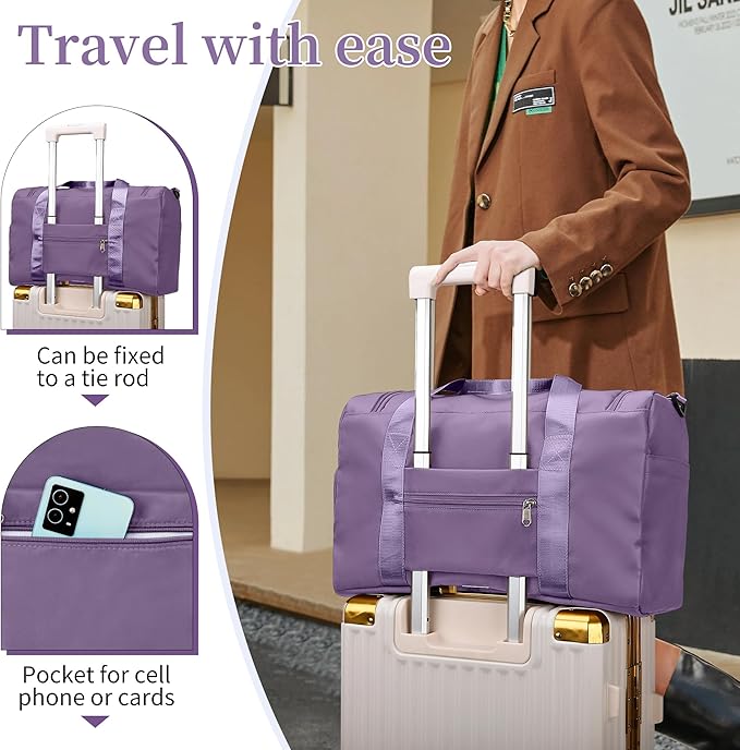 Supercenter Gym Bag, For Both Men and Women, Foldable, With Shoe Compartment and Wet/Dry Compartment