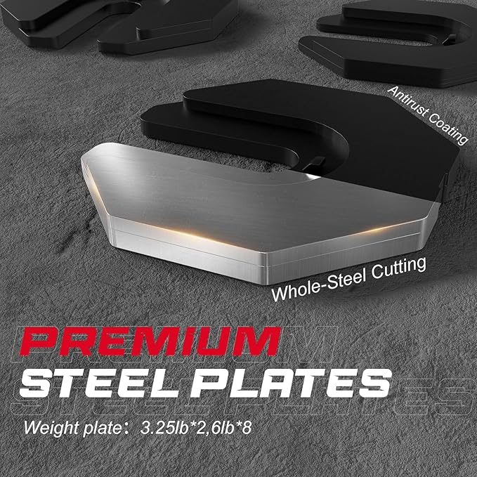 Keppi Adjustable Dumbbells Set-25lb/40lb/55lb/60lb, Anti-Slip Metal Fast Adjust Weight Handle, Exercise & Fitness for Full Body Workout - Adjustable Dumbbell Series