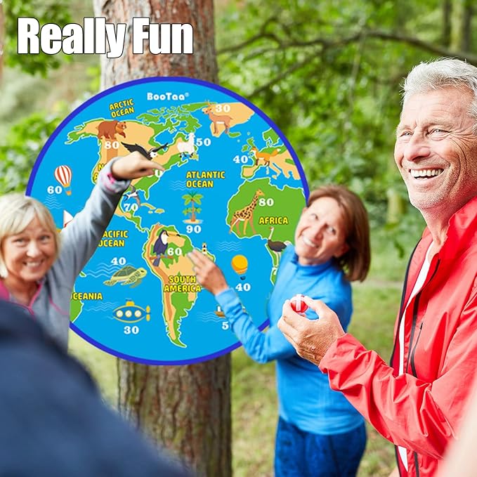 BooTaa 29" Large Dart Board for Kids, Kids Dart Board with Sticky Balls, Boys Toys, Indoor/Sport Outdoor Fun Party Play Game Toys, Birthday Gifts for 3 4 5 6 7 8 9 10 11 12 Year Old Boys Girls