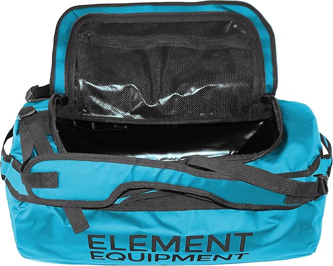 Element Equipment Trailhead Duffel Bag Shoulder Straps Waterproof Teal Medium
