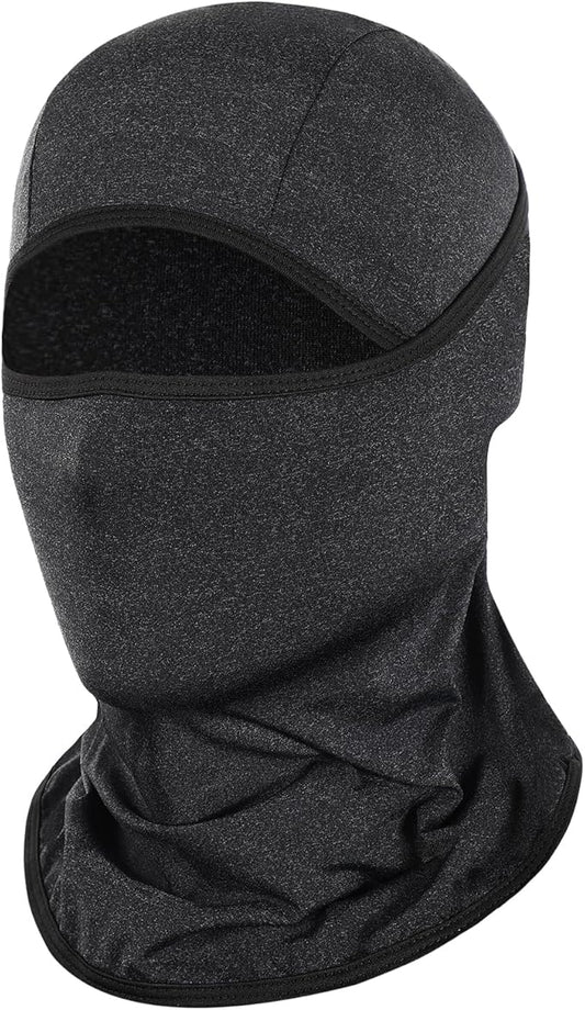 Achiou Balaclava Face Mask, Ski Mask for Men Women Football, Lightweight Sheisty, Ninja Shiesty Sun Hood UV Protector Cycling