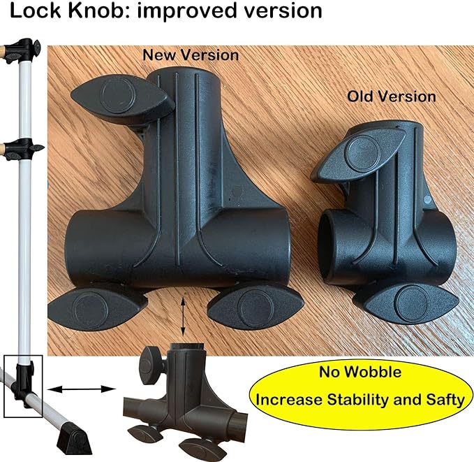 4 Ft Portable Wood Ballet Barre Ballet Bar Dance Barre Freestanding with Carry Bag