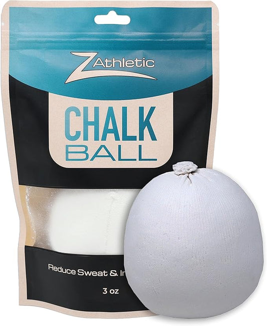 Z Athletic Gym Chalk Ball for Rock Climbing, Gymnastics, and Weightlifting
