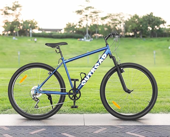 Betterland 26 Inch Mountain Bike, 7/21Speed Adult Bicycle with Dual V Brakes,Front Suspension, High Carbon Steel Frame, with Adjustable Ergonomic Seat Bicycle