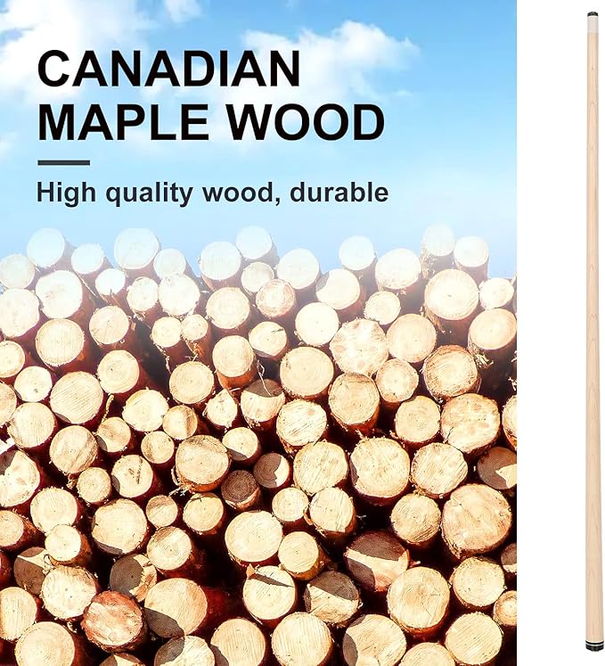 4 Pieces Pool Cue Stick 58 inch 18 oz 19 oz 20 oz 21 oz Billiard House Bar Pool Stick