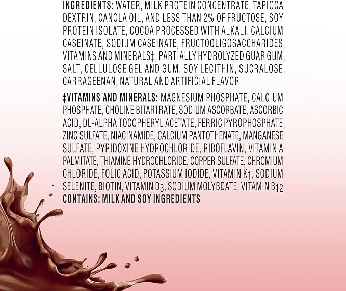 BOOST Glucose Control Ready to Drink Nutritional Drinks with Extra Nutrient Support Drink, Rich Chocolate, 8 Fl Oz, Pack of 24