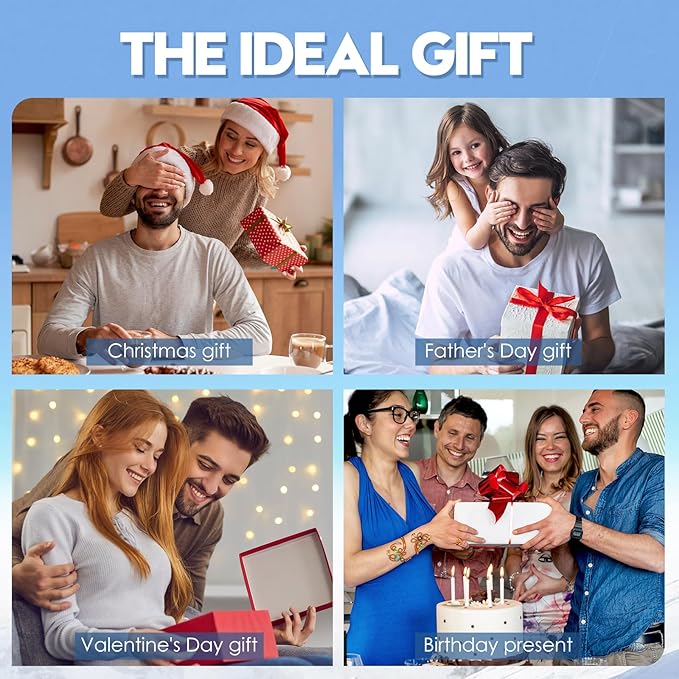 Bruvoalon Winter Gloves for Women & Men, 3M Thermal Insulation, Lycra Fabric, Windproof, Touchscreen, Anti-Slip, Cold Weather