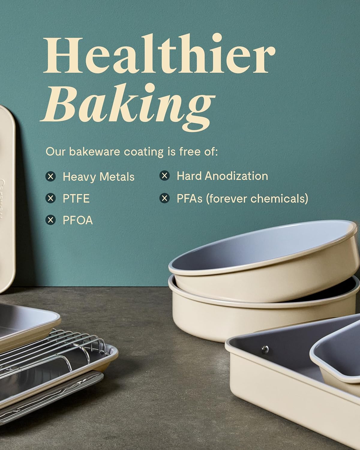 Caraway Non-Stick Ceramic 12-Cup Muffin Pan - Naturally Slick Ceramic Coating - Non-Toxic, PTFE & PFOA Free - Perfect for Cupcakes, Muffins, and More - Black