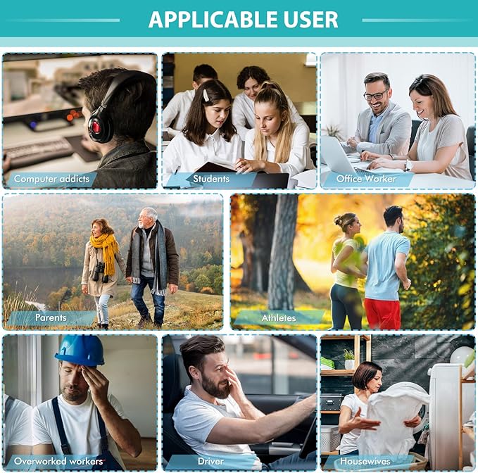 Belifu Dual Channel TENS EMS Unit 24 Modes Muscle Stimulator for Pain Relief Therapy, Electronic Pulse Massager Muscle Massager with 10 Pads, Dust-Proof Drawstring Storage Bag, Fastening Cable Ties