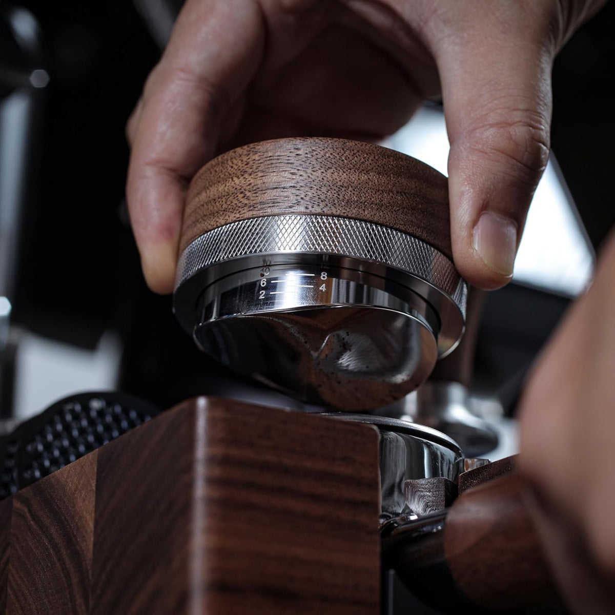 Espresso Machine Accessories 58mm Barista Tools Includes Blind Coffee Shaker, Calibrated Tamper, Coffee Distributor, Portafilter Funnel, Puck Screen and WDT Espresso Stirrer