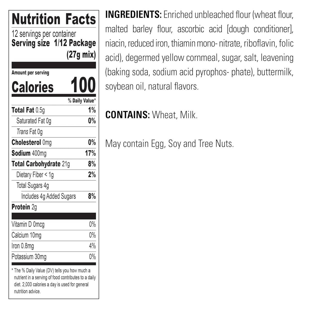 Krusteaz Southern Cornbread & Muffin Mix 11.5 Ounce (Pack of 6)