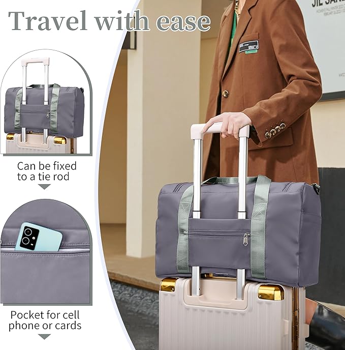 Supercenter Gym Bag, For Both Men and Women, Foldable, With Shoe Compartment and Wet/Dry Compartment