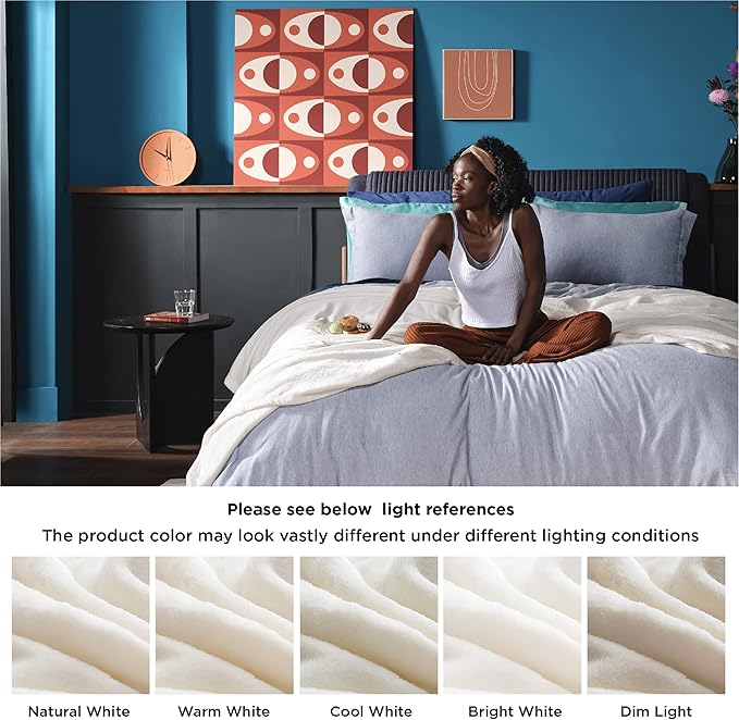 Bedsure Twin XL Fleece Blanket Dorm Bedding - Lightweight Soft Cozy Blankets for Bed, Sofa, Couch, Travel, Camping, Cream, 66"x90"