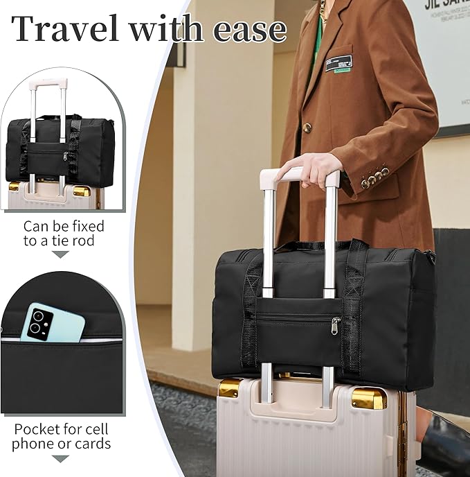 Supercenter Gym Bag, For Both Men and Women, Foldable, With Shoe Compartment and Wet/Dry Compartment