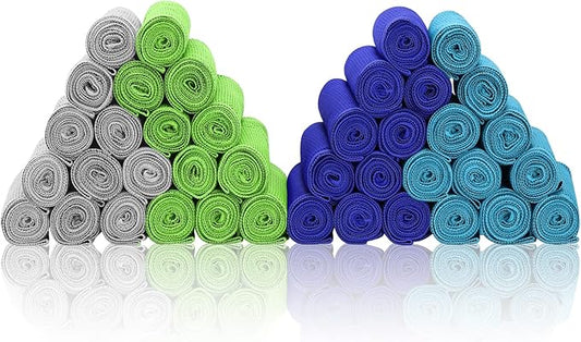 Cooling Towels 40 Pack 40"x 12", 160gsm Bulk Cool Towels, Soft Breathable, Super Absorbent, Quick Cold Towel, for Bowling, Yoga, Travel, Camping, Golf, Football, Hiking, Outdoor Work