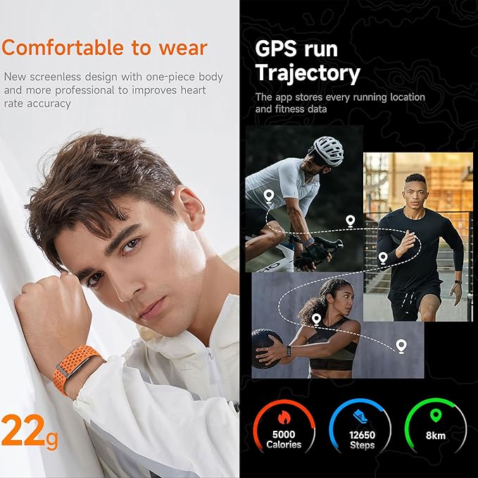 ZPIMY Wearable Health, Fitness & Activity Tracker, 5ATM Waterproof Mens Smartwatch, Call Reminder，Fitness Tracker for Android iPhones, SpO2，Heart Rate Tracking， Sleep Monitoring, 2 Straps (Black)