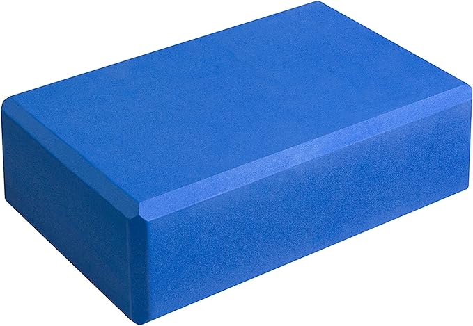 Sunshine Yoga 3" Yoga Block, 10 Pack Bulk EVA Foam Yoga Blocks, Firm and Supportive Yoga Brick, Balance Foam for Stretching, Pilates, and Workout, 3" x 6" x 9"