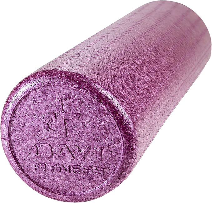 High-Density Round Foam Rollers - 4 Size and 8 Color Options - Massage Rollers for Stretching, Deep Tissue and Myofascial Release
