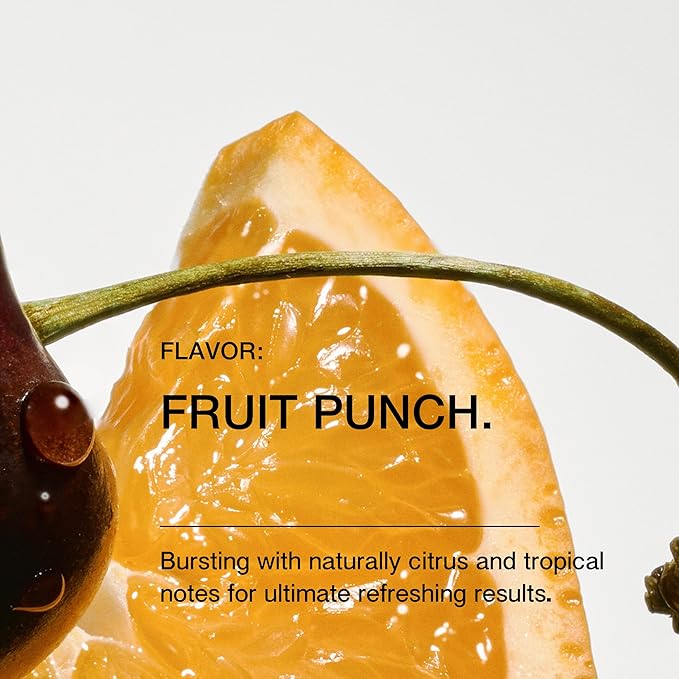 B.WILD Plant-Based Multivitamin Drink Mix – Bold Fruit Punch Flavor with Prebiotics, Probiotics & Adaptogens for Gut Health & Stress Support – 30 Servings – Vegan, Gluten-Free