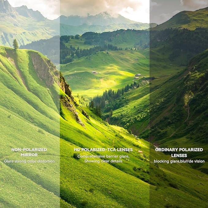 BEACOOL Polarized Sports Sunglasses for Men Women Youth Baseball Cycling Running Fishing Golf Motorcycle TAC Glasses UV400