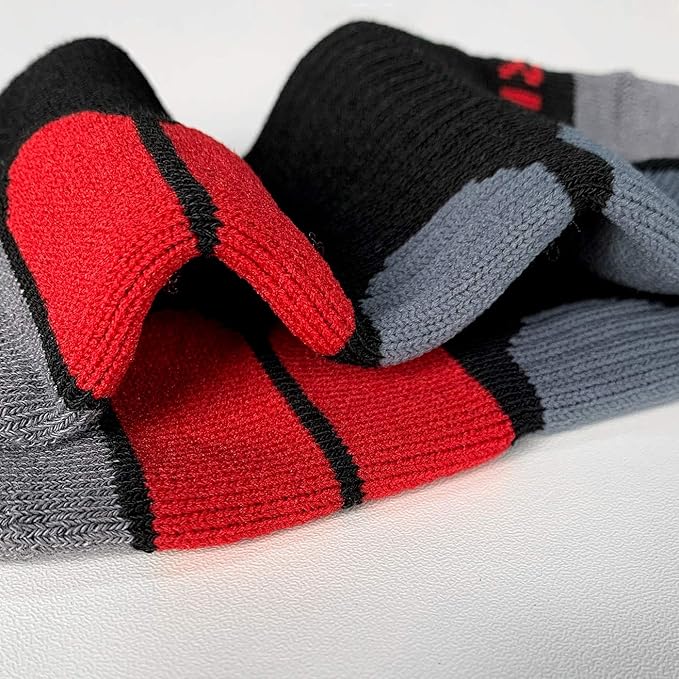 BERING Men's Ankle Socks Athletic Running Cushion Quarter (6 Pairs)