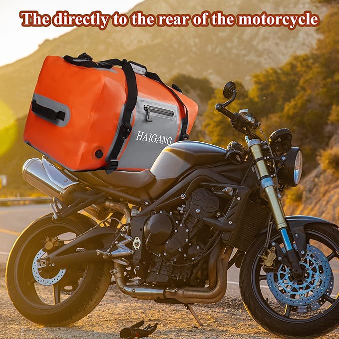 150L Waterproof Duffel Bag Travel Dry Bag, Large Capacity, Adjustable Thickened Straps and Handles, Zip Closure, Air Valve, Keep Equipment Safe, Suitable for Boating Rafting Orange