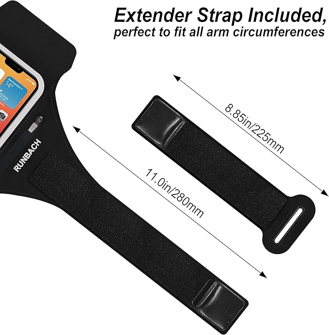 Armband for Samsung Galaxy S25/S24/S23/S22/S21/S20/S10/S9/S8,Galaxy A01/A8/A10e/A20e/A41/M01/Xcover 5,Water Resistant Sport Armband with Zipper Slot for Galaxy Buds (Pink)