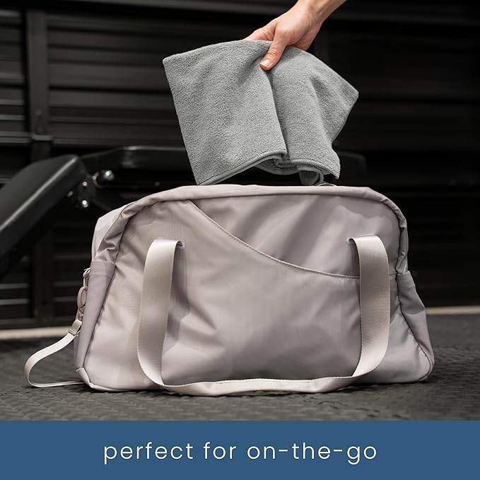 S&T INC. Microfiber Gym Towels, Yoga Towel for Home and Gym Bag, 16 Inch x 27 Inch, 6 Pack