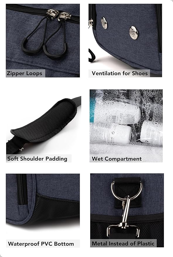 Fitgriff® Gym Bag for Men & Women with Shoe & Wet Compartment - Duffle Bag for Travel, Sports, Fitness & Workout