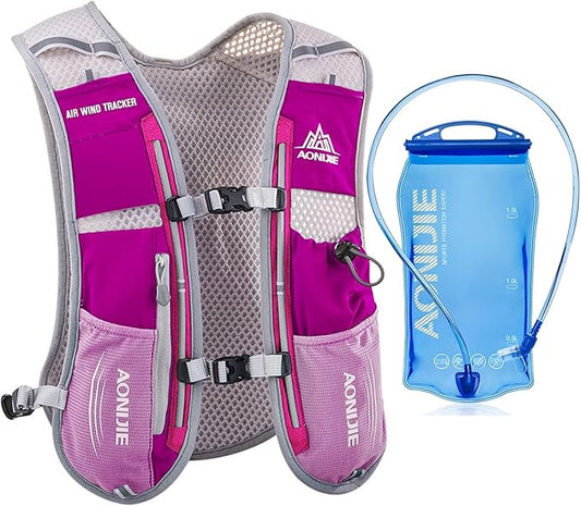 AONIJIE Hydration Vest Pack Backpack 5L Marathoner Running Race Hydration