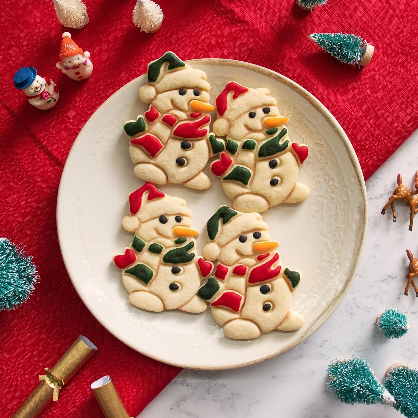 Snowman cookie cutter, 1 piece - Bakerlogy