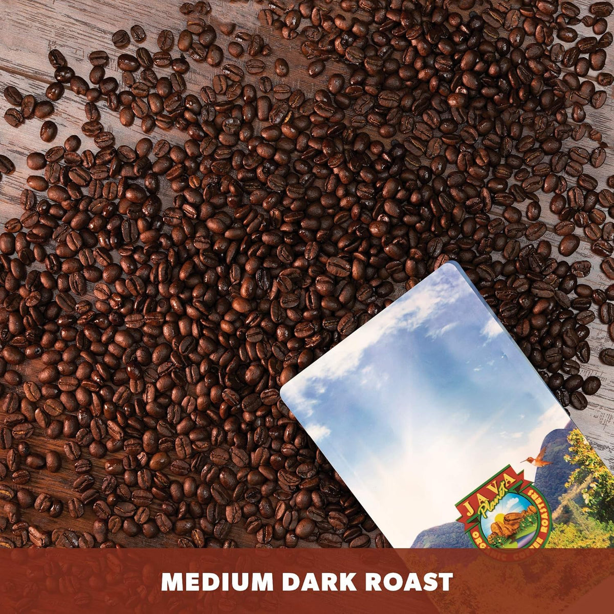 Low Acid Organic Coffee – Whole Bean, Mold-Free & Stomach Friendly by Java Planet, Cinnamon and Vanilla, Medium Dark Roast, Arabica Gourmet Coffee Grade A, Smithsonian Bird Friendly, 1LB Bag