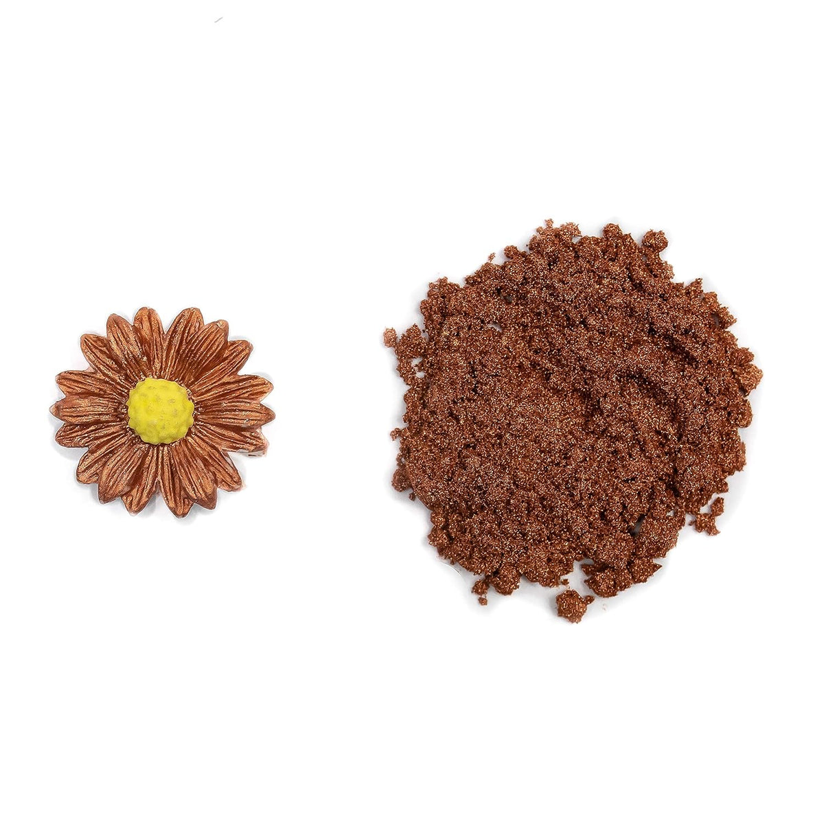 Copper Edible Luster Dust | 6 Grams Food Grade Cake Dust Shimmer Powdered, Edible Metallic Powder Food Coloring for Cake Decorating, Chocolates, Fondant, Drinks, Painting, Vegan