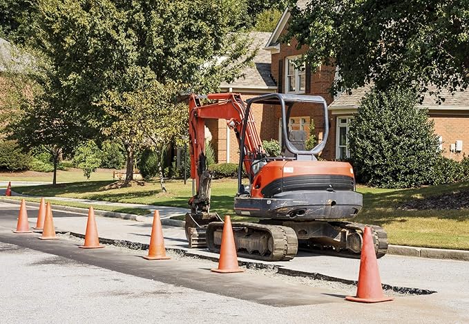 9 Inch Plastic Training Traffic Cones, Sport Cones, Agility Field Marker Cones for Soccer Basketball Football Drills Training, Outdoor Activity or Events - (Set of 10, 12, 15 or 24, 4 Colors)