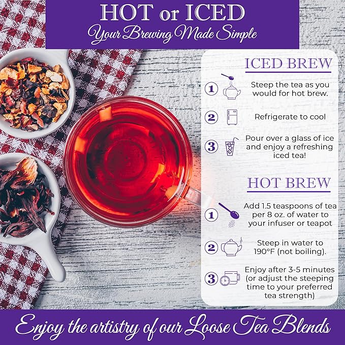 Bellasia Tea Could Catcher for Kids Using Real Fruit Pieces - Caffeine Free Herbal Tea Blend with Real Ingredients & Balanced Flavor- Add Loose Leaf Tea to Your Child’s Routine for A Fun & Tasty Drink. 20-25 Cups