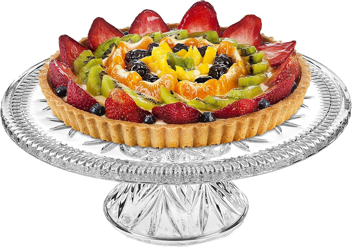 Godinger Dublin Cake Plate Cake Stand,12 inches